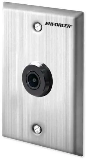 Seco-Larm EV-Y5105-N2SQ Enforcer 4-in-1 Wall-Plate Camera, HD TVI, CVI, AHD, Analog