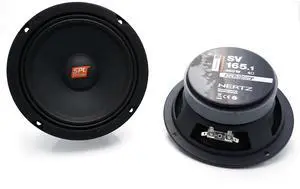 Hertz SPL Show Series SV-1651 6.5" 4-Ohm SPL Midrange Speaker Drivers (Pair)