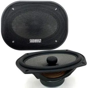 Sundown Audio SA-69CX v2 6" x 9" 125W RMS Silk Tweeter Coaxial Speakers