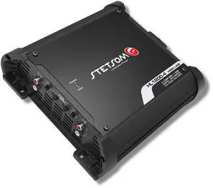 Stetsom HL 1200.4 1 Ohm Multichannel Stereo Car Audio Amplifier, HL1200.4 1.2K Watts RMS, 4 Channel, 1 Stable Full Range HD Sound Quality MD Crossover HPF LPF Bass Boost Front Rear Bridge