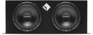 Rockford Fosgate Prime R2-2X10 Dual 10" Subwoofers in Sealed Loaded Enclosure 500-Watts RMS / 1000-Watts Peak