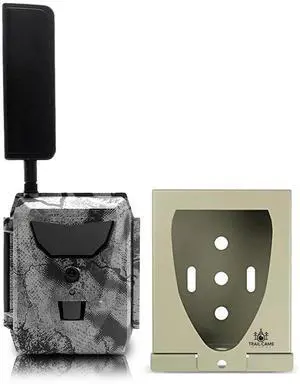 Spartan GoLive Next Generation Cellular Scouting Camera with Steel Security Box (Verizon 4G/LTE)