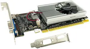 QTHREE GeForce GT 210 Low Profile Graphics Card, 1024 MB DDR3 64 Bit,Video Card for PC GPU,PCI Express x16,HDMI,VGA