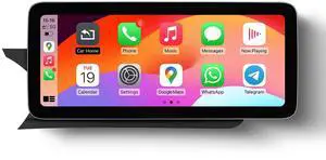 YEEHUNG 12.3" Android 13 Car HD Touchscreen for Mercedes Benz C A CLA G GLA Class W204 W176 C117 W463 X156 2012-2015 with NTG4.5/4.7 System, Support Wireless CarPlay Android Auto (4+64GB)