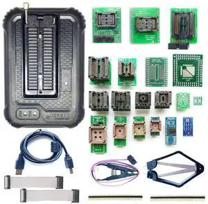 Xgecu TL866II Plus Upgraded Xgecu T48 Programmer 19 Adapter Socket IC Tl866 Nand Nor Flash 24 93 25 Mcu Bios EPROM AVR Chip Eprom Programmer