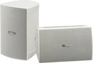 YAMAHA NS-AW294WH Indoor/Outdoor 2-Way Speakers (White,2)