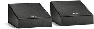 Polk Monitor XT90 Hi-Res Height Speaker Pair for 3D Sound Effect - Dolby Atmos-Certified, DTS:X and DTS Virtual:X Compatible 4" Dynamically Balanced Woofer, Midnight Black