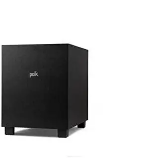 Polk Monitor XT10 Home Subwoofer, 10" Deep Bass Woofer, 100W Class D Amplification, Dolby Atmos, Auro 3D & DTS:X Compatible, Black