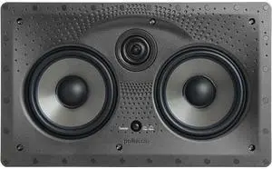Polk Audio Vanishing Series 255c-LS in-Wall Center Channel Loudspeaker,Dual 5.25" Dynamic Balance Drivers & 1" Ring-Radiator Tweeter,Polk PowerPort Technology,Rotating Cam System for Easy Installation