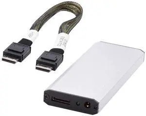 Cablecc SFF-8612 SFF-8611 Oculink Port to M.2 NGFF M-Key to NVME PCIe SSD 2280 SSD Enclosure Adapter for Mainboard