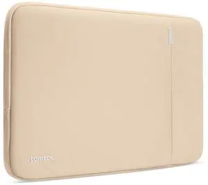 tomtoc 360° Protective Laptop Sleeve for 15-inch MacBook Air M4/A3241 2025, M3/A3114 2024, M2/A2941 2023, 15-inch MacBook Pro A1990 A1707, Dell XPS 15 Plus Laptop, Water-Resistant Computer Case Bag