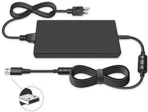 240W Square Tip Charger for MSI GE76 GE66 Raider GP76 GP66 Leopard GS77 MS-17K3 AC Power Adapter A240A007P A20-240P2A