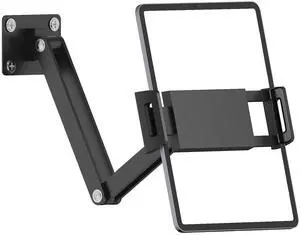 Tablet Wall Mount Holder for iPad, 360° Adjustable Portable Monitor Stand, Foldable Extendable Long Arm Wall Mount for iPad Pro Air 13/11/12.9, iPad 10/9th, Samsung Galaxy Tab, 7-15.6'' Tablet, Phone