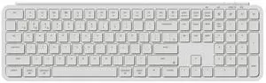 Keychron B6 Pro Ultra-Slim Wireless Scissor Keyboard 109 Keys Full Layout Portable Keyboard, Ivory White