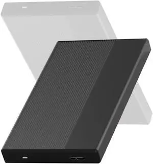 500GB External Hard Drive USB 3.0 Portable External Hard Drives 2.5inch HDD High-Speed Data Transfer ps4 Storage Expansion and Backup Drive for PS4, PS5, Desktop, PC,Laptop,MAC,Gaming Console - Black
