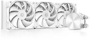 ID-COOLING FX360 PRO White Liquid CPU Cooler for Desktop - 360mm AIO Cooler, 3 x 120mm High-efficient Fans, Special CD Pattern Pump Header, Intel & AMD Compatible