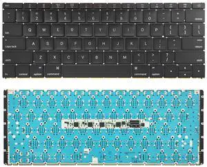 Willhom Keyboard Replacement for MacBook 12" Retina Early 2016-Mid 2017 A1534 Keyboard US Layout