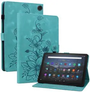 KEFBWAO Case for Amazon Fire Max 11 Tablet (13th Generation, 2023 Release), Magnetic Clasp Stand Premium PU Leather Cover with Pen Holder for Fire Max 11 Cases, Green