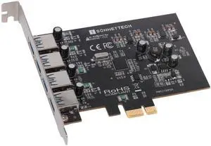 Allegro Type A USB 3.2 | 3.0 PCIe 4-Port PCIe Card (Mac and Windows Compatible)