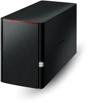 BUFFALO LinkStation 220 8TB 2-Bay NAS Network Attached Storage with HDD Hard Drives Included NAS Storage that Works as Home Cloud or Network Storage Device for Home
