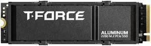 TEAMGROUP T-Force G70 PRO Aluminum Heatsink 1TB DRAM SLC Cache 3D TLC NAND NVMe InnoGrit PCIe Gen4x4 M.2 2280 Gaming Internal SSD Works with PS5 Read/Write 7400/5500 MB/s TM8FFH001T0C128