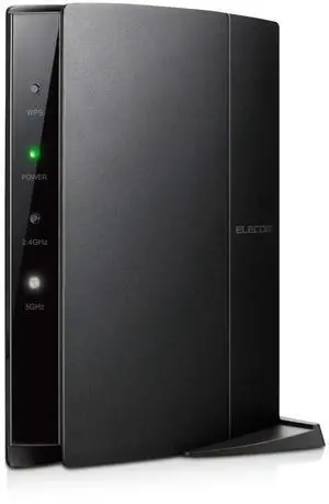 ELECOM WiFi wireless LAN router 11ac/n/a/g/b867 + 300Mbps wired Giga Dual core CPU Beamforming Z WRC - 1167GHBK2-S (Japan Import)