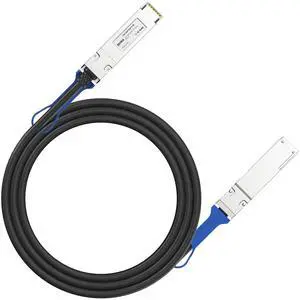 ipolex 100G QSFP28 DAC Cable - 100GBASE-CR4 Passive Copper Twinax QSFP28 Cable, 2M (6.5ft) | Compatible with Cisco QSFP-100G-CU2M, Ubiquiti, Arista, Supermicro and More