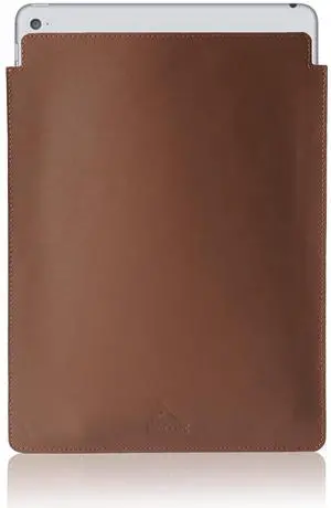 Bevel & Awl Cognac Artisan Leather Laptop Sleeve 13 Inch for Air M2  100% Cow Leather Laptop Sleeve with Aniline Finish, Slim Protective Design, for 11.97" x 8.46" x 0.44"