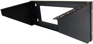 TECHTOO Wall Mount Rack 6U Vertical & Horizontal Rack 19Inch Wall Mountable Server Rack Heavy Duty Max Load 66-150 LBS Network Open Rack for Patch Panel/Data/AV/IT/Computer & Studio Equipment (6U)