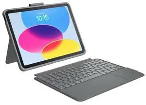 iPad 10th Generation Keyboard Case: Bluetooth Rechargeable Magic-Style Keyboard Folio with Built-in Trackpad, Backlit Keys, Magnetically Detachable Two-Piece Design for iPad 10th & 11th (A16, 2025)
