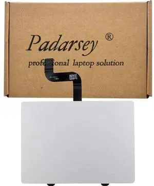 [adarsey Touchpad Trackpad with Flex Cable 821-1904-A 821-1904-02 Replacement for MacBook Pro Retina 15" A1398 (Late 2013, Mid 2014) ME293LL/A ME294LL/A MGXA2LL/A MGXC2LL/A(ONLY for 2013 2014 Year)