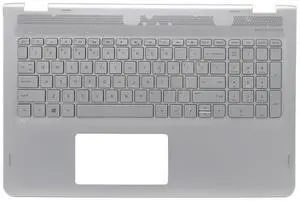 New Palmrest for HP Envy X360 M6-AQ 15AQ 15-AQ 15-AR M6-AR M6-AQ103DX M6-AQ005DX M6-AQ105DX Upper Case with Backlit Keyboard 857283-001