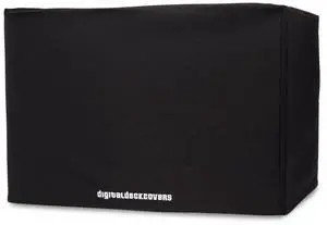 DigitalDeckCovers Dust Cover for HP OfficeJet Pro 9010 / 9014 / 9015 / 9018 / 9019 / 9125e / Premiere Printers  Antistatic, Water-Resistant, Scratch-Resistant, Black  Protection for Home & Office