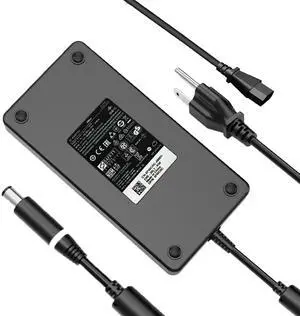 240W Charger fit for Dell Precision 7780 7770 7680 7670 Alienware 15 17 R1 R2 R3 R4 R5 M15 M17 M11X M14X M17X G3 G5 G7 PA-9E Laptop Power Supply