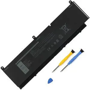 MULS 68Wh C903V Laptop Battery Replacement for Dell Pre cision 7550 7750 7560 7760 Series PKWVM 0CR72X CR72X 068N03 0447VR 5667mAh 11.4V