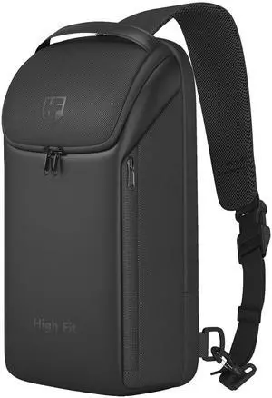 HIGH FIT Sling Bag Crossbody Backpack Compact EDC Daypack for Men Minimalist Chest Shoulder bag 14" MacBook Pro M4, 13" MacBook Air/Pro