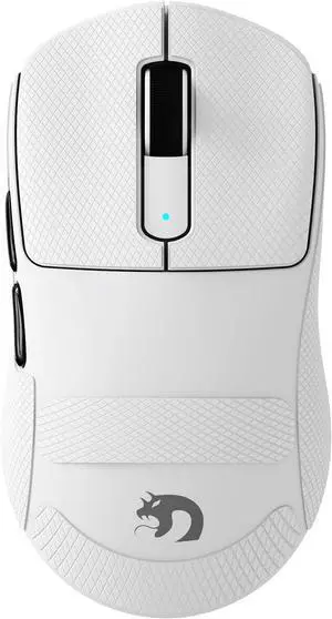 MAMBASNAKE M3 Wireless Gaming Mouse,39g Ultra-Lightweight BT/2.4GWireless/Wired Gaming Mouse,PAW3395PRO 40K DPI Optical Sensor,200Hrs Battery,Tape,Office Mice for PC/Win/Mac(White)