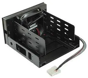 EverCool Dual 5.25 in. Drive Bay to Triple 3.5 in. HDD Cooling Box