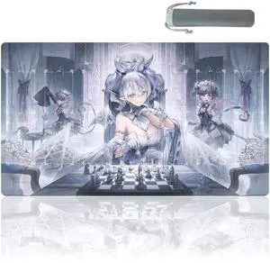 sabermaster ygo playmat Labrynth Mat Gaming Competition Pad Mat Card Binder Deck 23.6x13.7in (16)