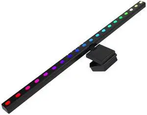 and-L Monitor Light Bar for 24-27 Inch, with 7color RGB Stepless Dimming 3Color Temperatures Touch Control USB Powered Screenbar for Office/Game