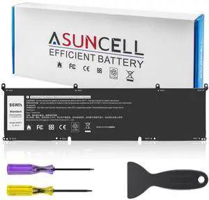 69KF2 6-Cell 86Wh 11.4V Battery Replacement for Dell XPS 15 9500 9510 9520 G15 5510 5511 5515 5520 5521 Precision G5 G7 G16 M15 R3 R4 R5 R6 R7 M17 R3 R4 Inspiron 7510 7610 7620 P87F P91F 8FCTC
