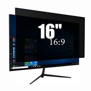 Ceydebne 16 Inch Privacy Screen for Monitor with 16:9 Widescreen Monitor Blue Light Screen Protector - Anti-Glare - Anti-Scratch Protector Film for Data Confidentiality Privacy Shield Ceydebne 16 Inch Privacy Screen for Monitor with 16:9 Widescreen Monitor Blue Light Screen Protector - Anti-Glare - Anti-Scratch Protector Film for Data Confidentiality Privacy Shield