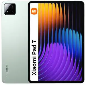Xiaomi Pad 7 Ai WiFi Version Global (No Calls or Text) 11.2 inches 3.2K 144Hz 8850mAh Bluetooth 5.4 Four Speakers 13 Mp Model 2410CRP4CG (Green, 256GB + 8GB)