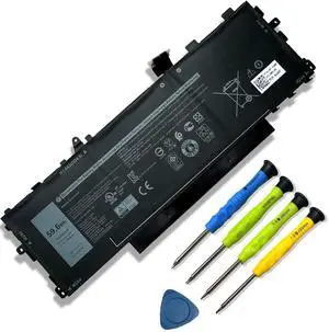 Mobik 59.6Wh GHJC5 Laptop Battery Compatible with Dell Latitude 9420 9430 9420 2-in-1 Latitude 9430 2-in-1 Series 3VV58 0JJ4XT 11.55V