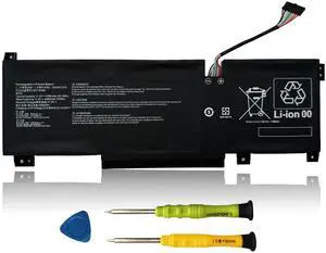 BTY-M492 Laptop Battery Replacement for MSI Sword 15 A11UD A11UE A11SC Bravo 15 B5DD Katana GF66 GF76 11UC 11UD 11UE 11SC 12UD 12UE 12UG 12UGS 12UX WF66 WF76 11UI 11UI 1 1UJ 53.5Wh