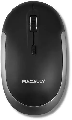 Macally Wireless Bluetooth Mouse for Laptop - Quiet & Comfortable Wireless Bluetooth Mouse for MacBook Pro/Air, Mac, iPad, Microsoft Surface, Tablet Macally Wireless Bluetooth Mouse for Laptop - Quiet & Comfortable Wireless Bluetooth Mouse for MacBook Pro/Air, Mac, iPad, Microsoft Surface, Tablet
