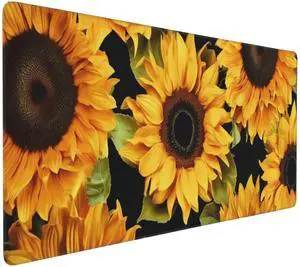 35.4 x 15.7 in, XXL Large Mouse Pad for Desk, Extended Keyboard Mouse Mat for Computer Office, Big Laptop Mouse pad, Gaming pc-Sunflower 35.4 x 15.7 in, XXL Large Mouse Pad for Desk, Extended Keyboard Mouse Mat for Computer Office, Big Laptop Mouse pad, Gaming pc-Sunflower