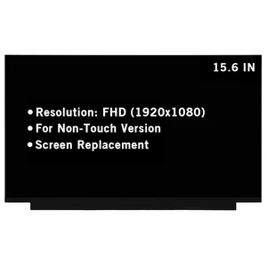 HOYRTDE 15.6" Screen Replacement for Msi GS66 Stealth 10SF MS-16V1 FHD 1920x1080 40Pin 240Hz LED LCD Display Screen Panel HOYRTDE 15.6" Screen Replacement for Msi GS66 Stealth 10SF MS-16V1 FHD 1920x1080 40Pin 240Hz LED LCD Display Screen Panel