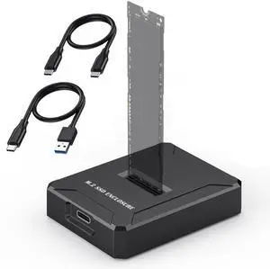 M.2 NVMe SSD Reader External, M.2 SATA NVMe to USB Adapter, M.2 Docking Station 10Gbps for Both M.2 PCIe NVMe and SATA NGFF SSD Dock - Plastic M.2 NVMe SSD Reader External, M.2 SATA NVMe to USB Adapter, M.2 Docking Station 10Gbps for Both M.2 PCIe NVMe and SATA NGFF SSD Dock - Plastic