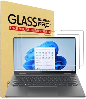 2 Pack Tempered Glass Screen Protector for 2023-2024 Lenovo Yoga 7 14 2 Pack Tempered Glass Screen Protector for 2023-2024 Lenovo Yoga 7 14